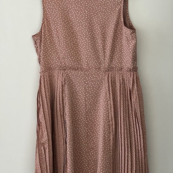 LC Lauren Conrad Pink Polka Dot Dress - Picture 2 of 4